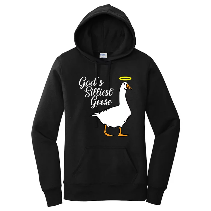 God's Silliest Goose Women's Pullover Hoodie