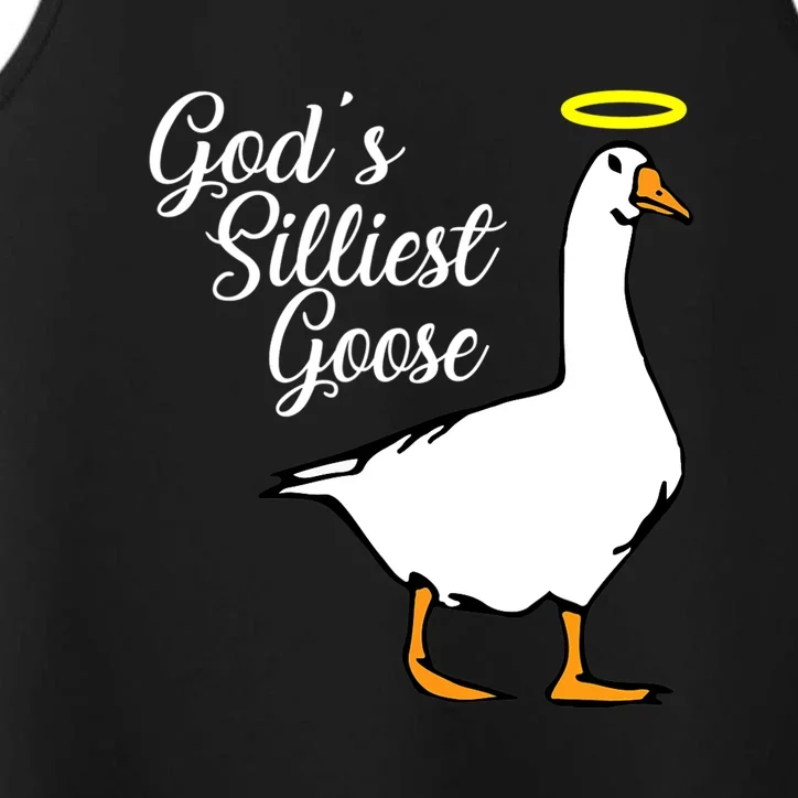 God's Silliest Goose Performance Tank