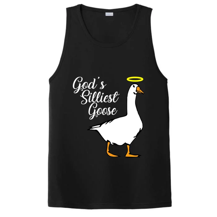 God's Silliest Goose Performance Tank