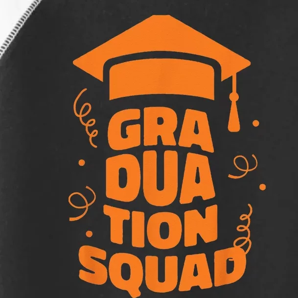 Graduation Squad Graduated College High School Senior Grad Toddler Fine Jersey T-Shirt