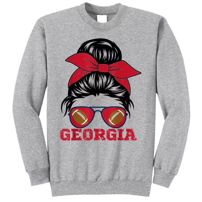 Georgia State Georgia Flag GA Game Kids Georgia Tall Sweatshirt