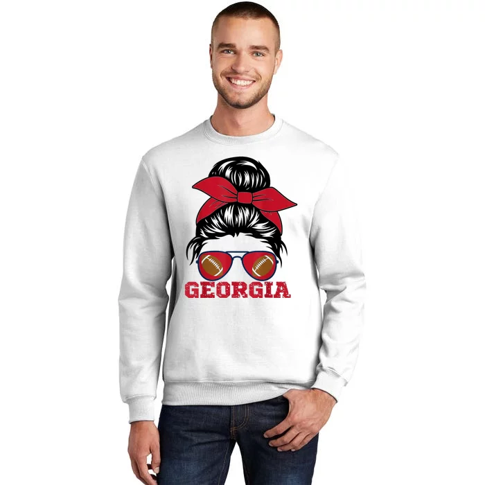 Georgia State Georgia Flag GA Game Kids Georgia Sweatshirt