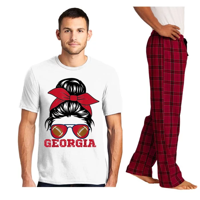 Georgia State Georgia Flag GA Game Kids Georgia Pajama Set