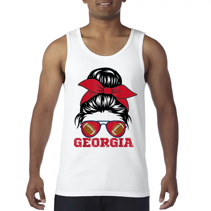 Georgia State Georgia Flag GA Game Kids Georgia Tank Top