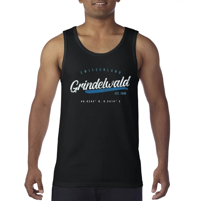 Grindelwald Switzerland Tank Top