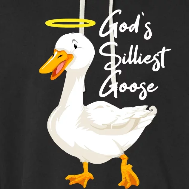 Gods Silliest Goose Garment-Dyed Fleece Hoodie