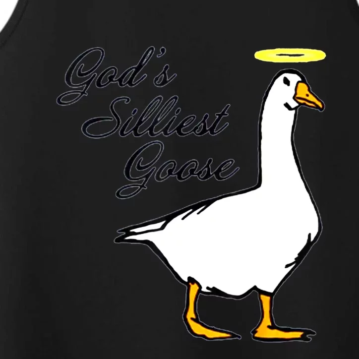 God's Silliest Goose Performance Tank