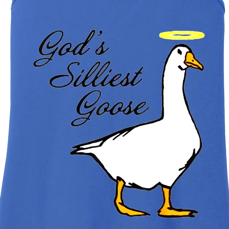 God's Silliest Goose Ladies Essential Tank