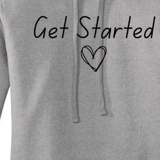 Get Started Women's Pullover Hoodie