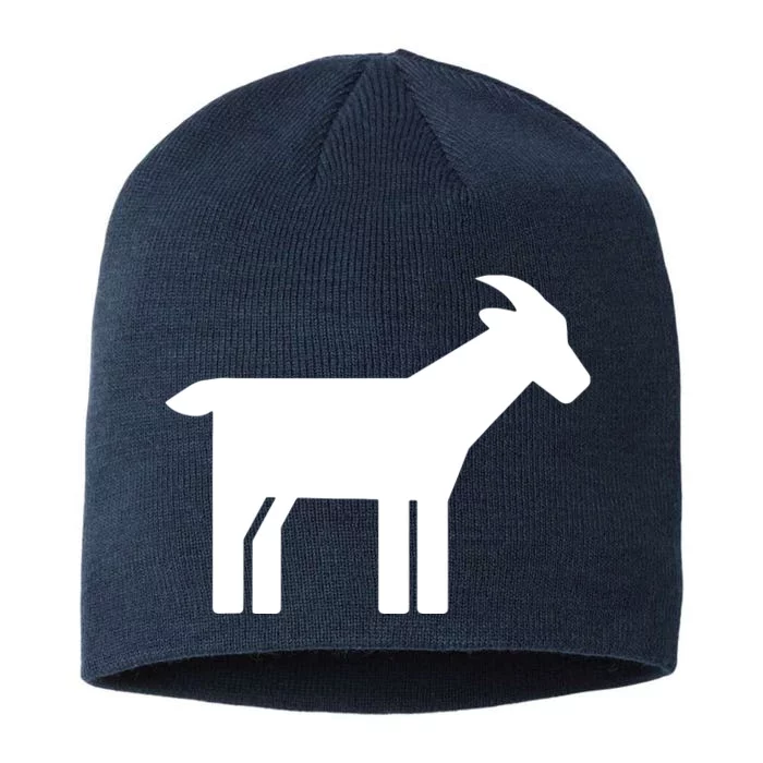 Goat Symbol 8 1/2in Sustainable Knit Beanie