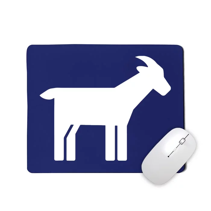 Goat Symbol Mousepad