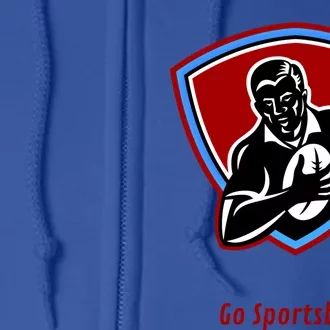 Go Sportsball Gift Full Zip Hoodie