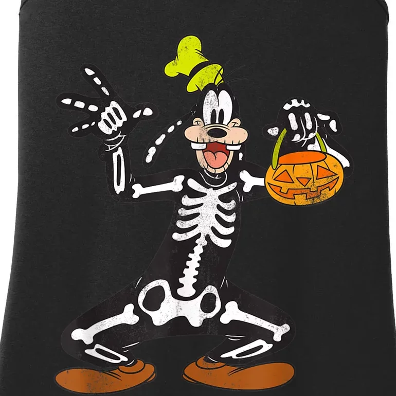 Goofy Skeleton Ladies Essential Tank