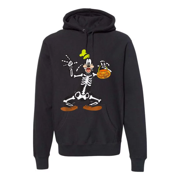 Goofy Skeleton Premium Hoodie