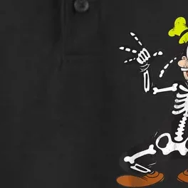 Goofy Skeleton Dry Zone Grid Performance Polo