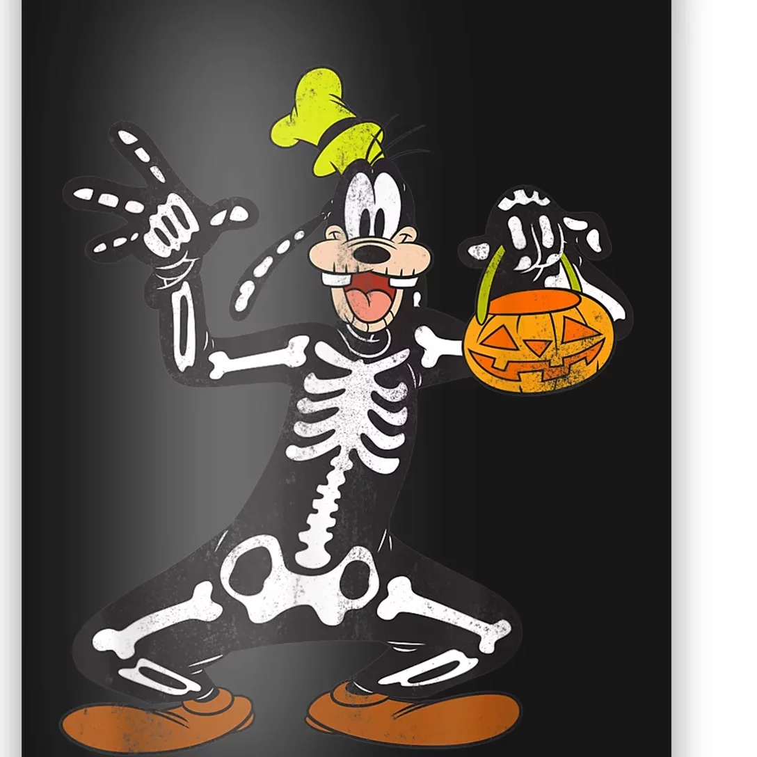 Goofy Skeleton Poster