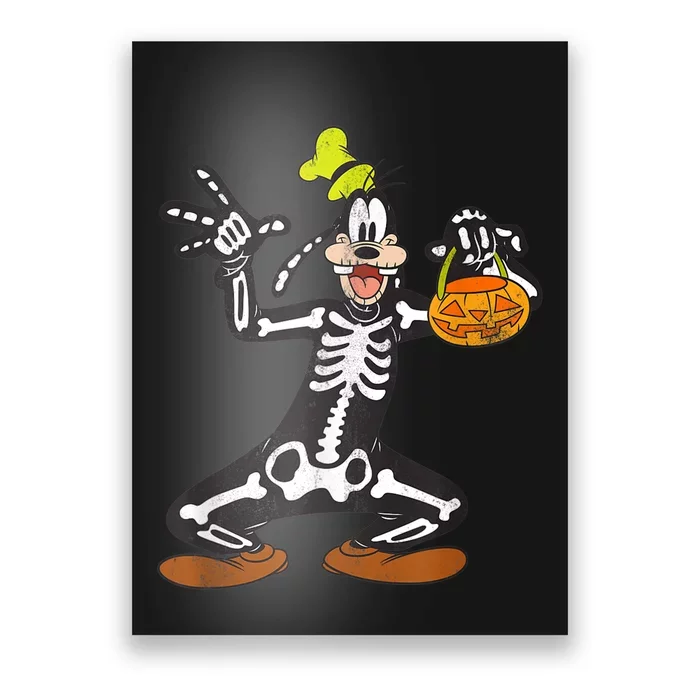 Goofy Skeleton Poster