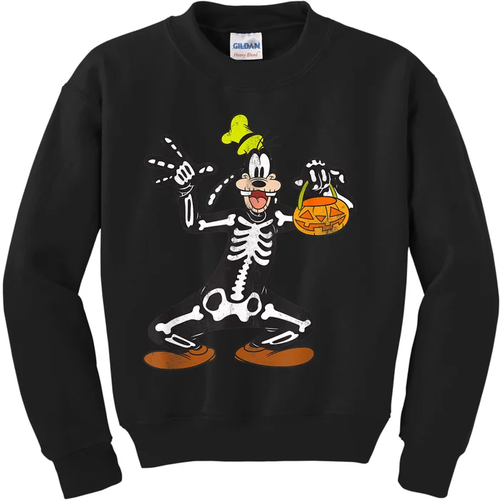 Goofy Skeleton Kids Sweatshirt