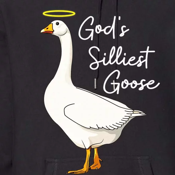 God's Silliest Goose shirt God's Silliest Goose Duck Funny Premium Hoodie