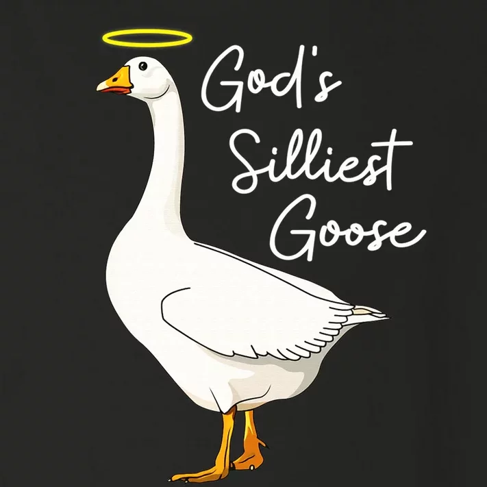 God's Silliest Goose shirt God's Silliest Goose Duck Funny Toddler Long Sleeve Shirt