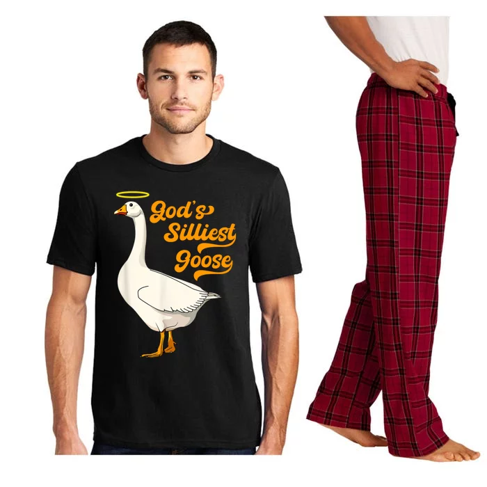 God's Silliest Goose Funny Pajama Set