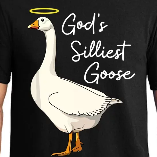 God's Silliest Goose Funny Pajama Set