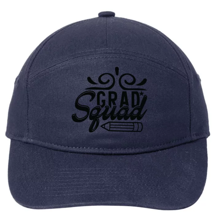 Grad Squad 7-Panel Snapback Hat