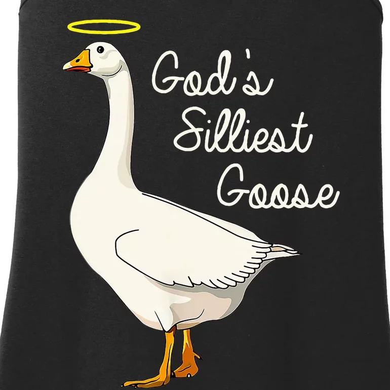 GodS Silliest Goose T GodS Silliest Goose Duck Ladies Essential Tank