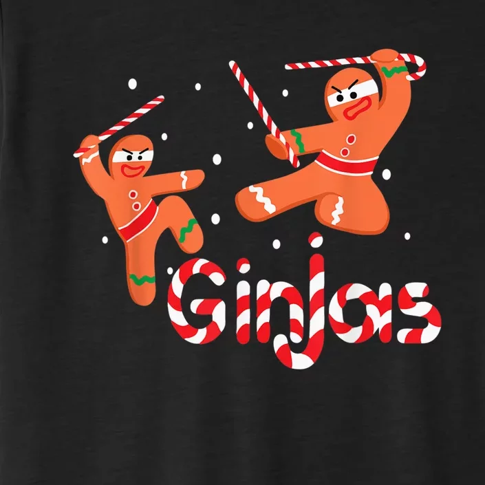 Ginjas Shirt Gingerbread  Ninjas Christmas Gift ChromaSoft Performance T-Shirt