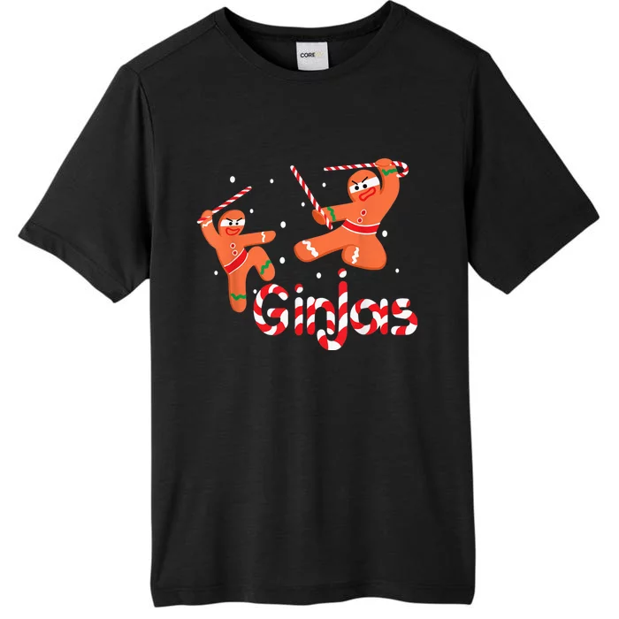 Ginjas Shirt Gingerbread  Ninjas Christmas Gift ChromaSoft Performance T-Shirt