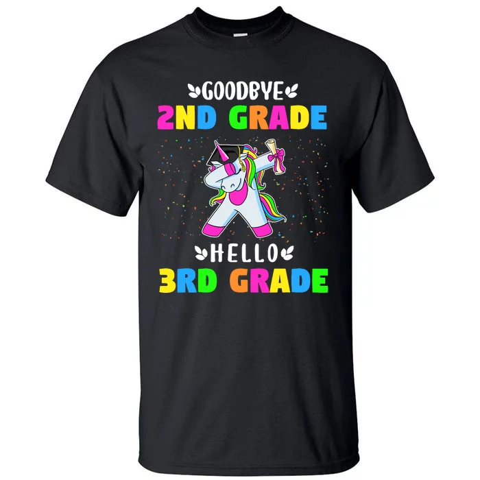 Goodbye Second Grade Hello Third Grade Tall T-Shirt