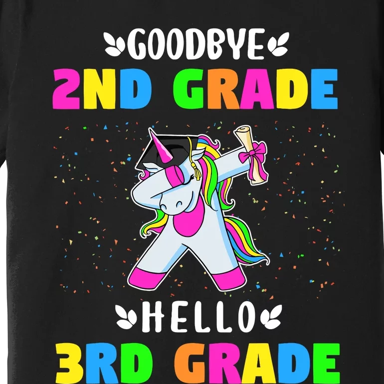 Goodbye Second Grade Hello Third Grade Premium T-Shirt