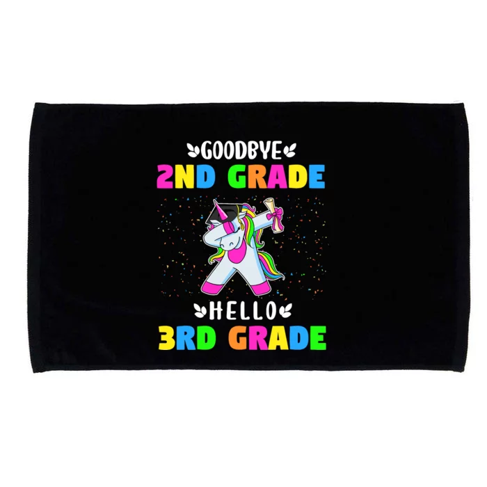 Goodbye Second Grade Hello Third Grade Microfiber Hand Towel