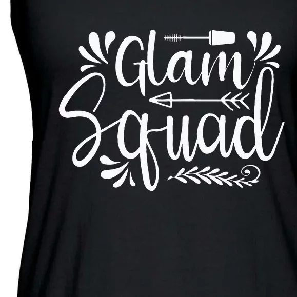 Glam Squad Ladies Essential Flowy Tank