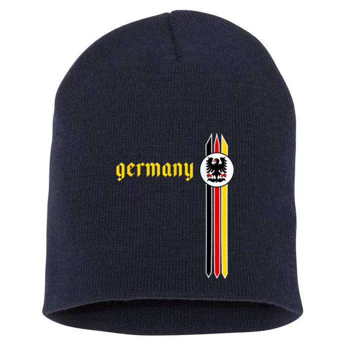 Germany Soccer - German Flag Jersey - Deutschland Short Acrylic Beanie