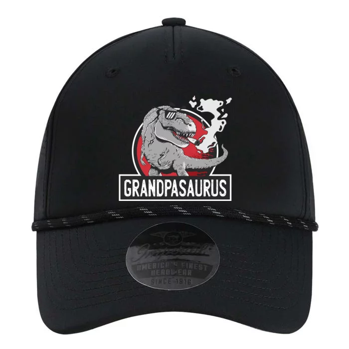 Grandpasaurus Smoking Grandpa Trex Funny Performance The Dyno Cap