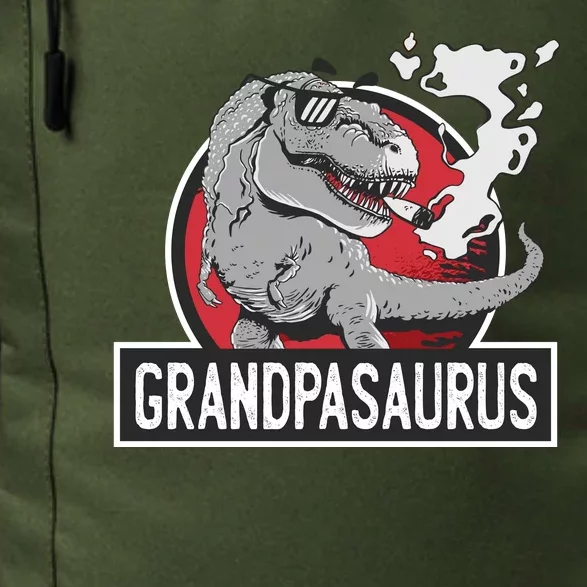 Grandpasaurus Smoking Grandpa Trex Funny Daily Commute Backpack