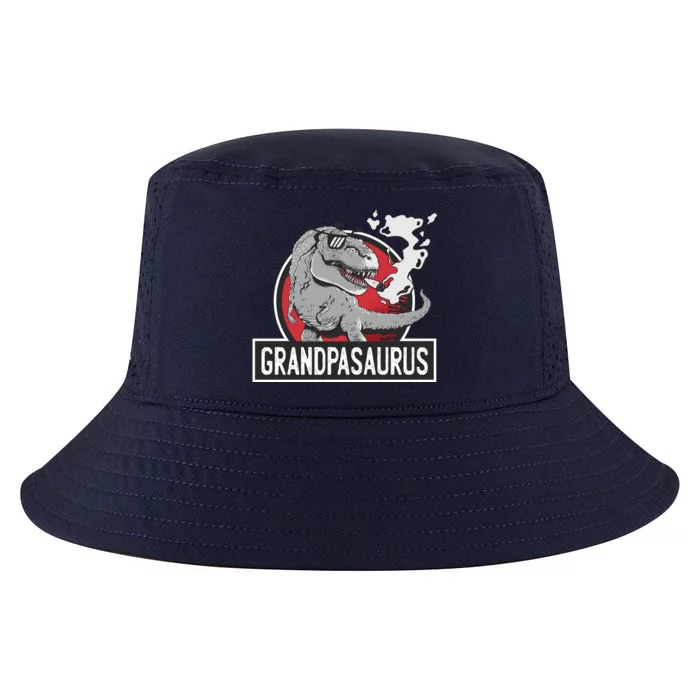 Grandpasaurus Smoking Grandpa Trex Funny Cool Comfort Performance Bucket Hat