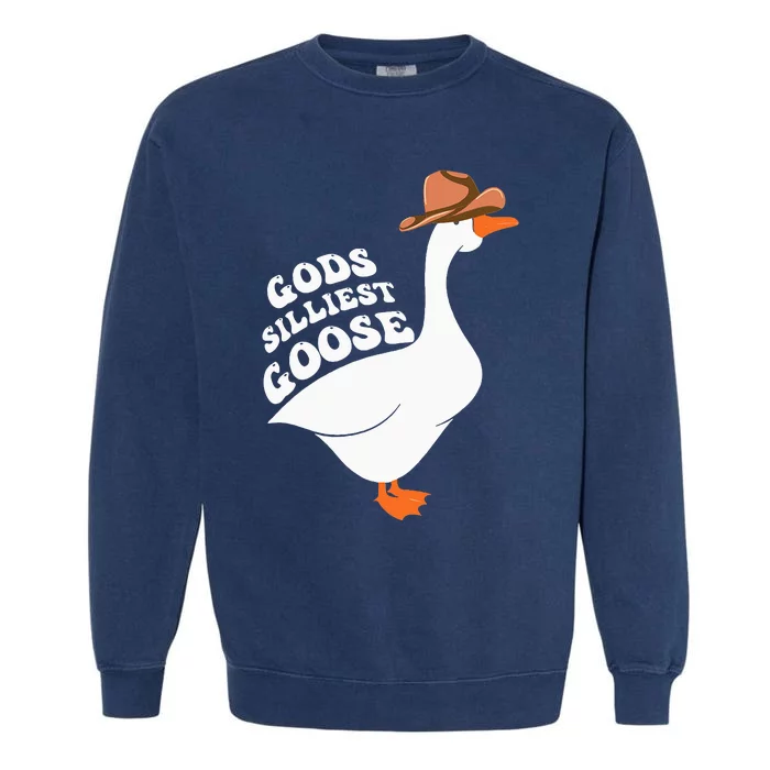 Gods Silliest Goose Garment-Dyed Sweatshirt