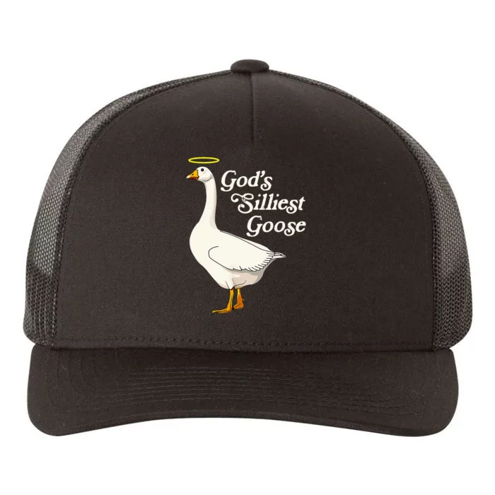 God's Silliest Goose God's Silliest Goose Duck Funny Yupoong Adult 5-Panel Trucker Hat