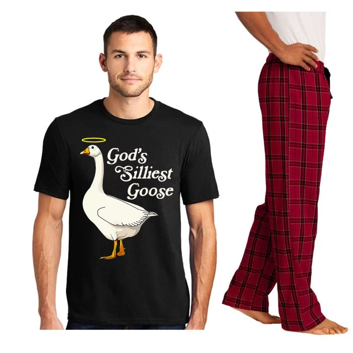 God's Silliest Goose God's Silliest Goose Duck Funny Pajama Set