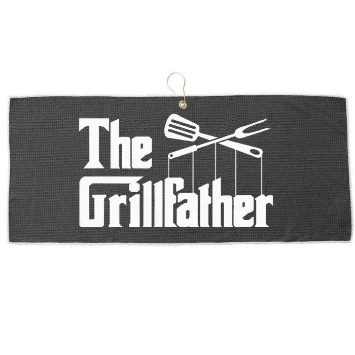 Grilling Smoker & Grill Chef Grillfather Grilled BBQ Large Microfiber Waffle Golf Towel