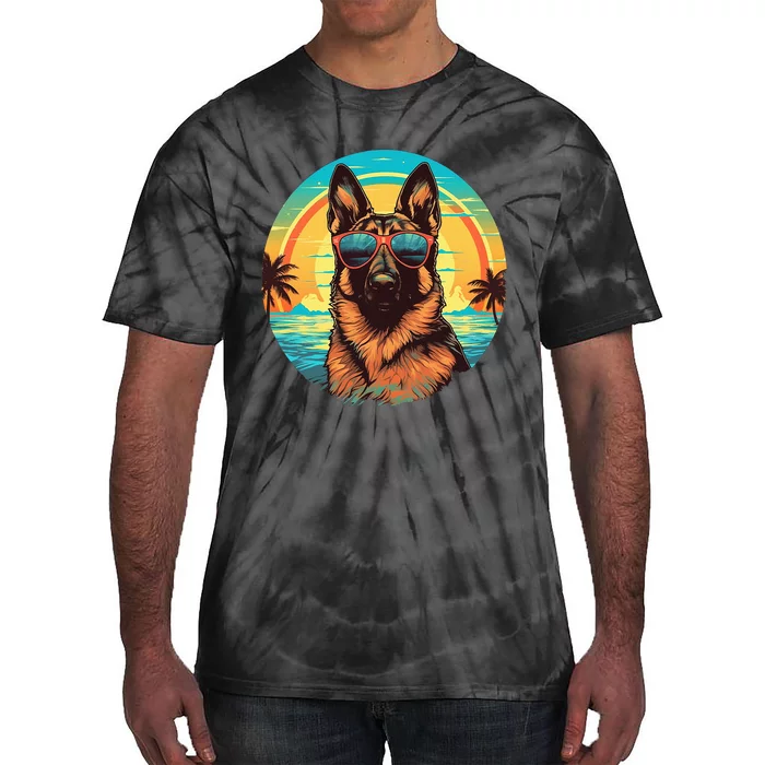 German Shepherd Tie-Dye T-Shirt