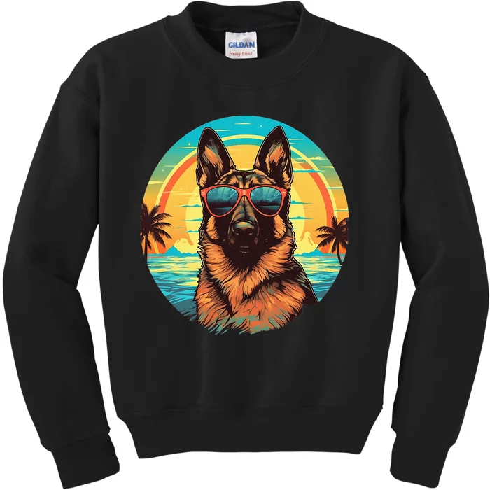 German Shepherd Kids Sweatshirt