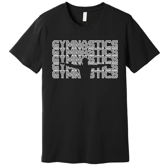 Gymnastics Sport Gymnast Dance Gift Premium T-Shirt