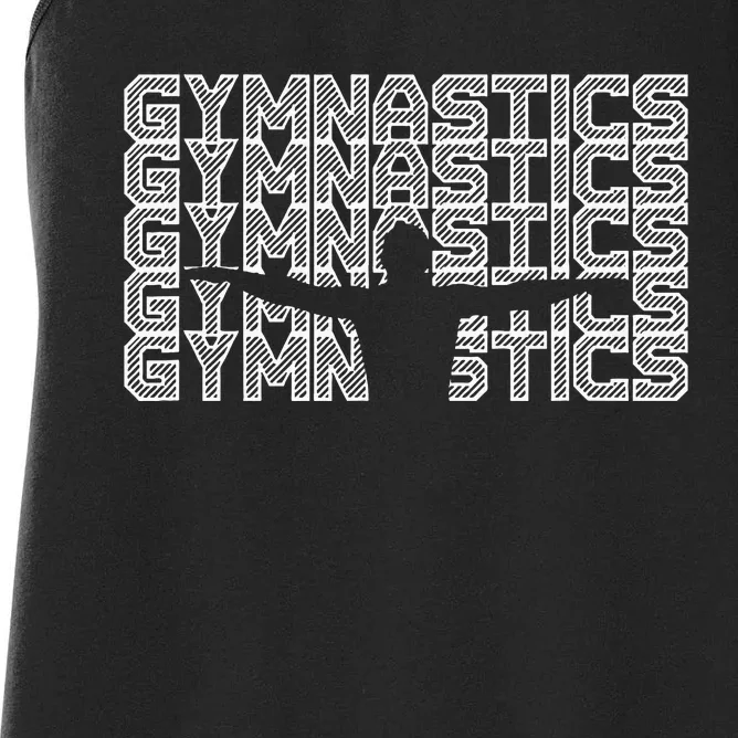 Gymnastics Sport Gymnast Dance Gift Women's Racerback Tank