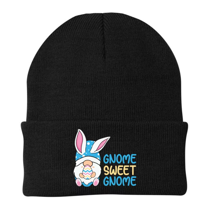 Gnome Sweet Gnome Easter Egg Easter Day Gift Knit Cap Winter Beanie