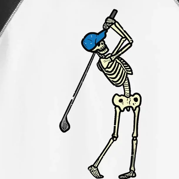 Golfer Skeleton Golf Player Halloween Costumedad Toddler Fine Jersey T-Shirt