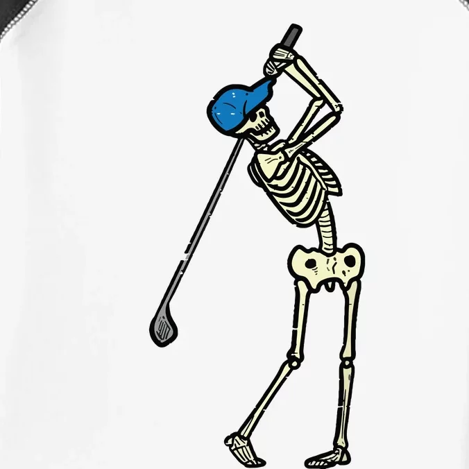 Golfer Skeleton Golf Player Halloween Costumedad Infant Baby Jersey Bodysuit