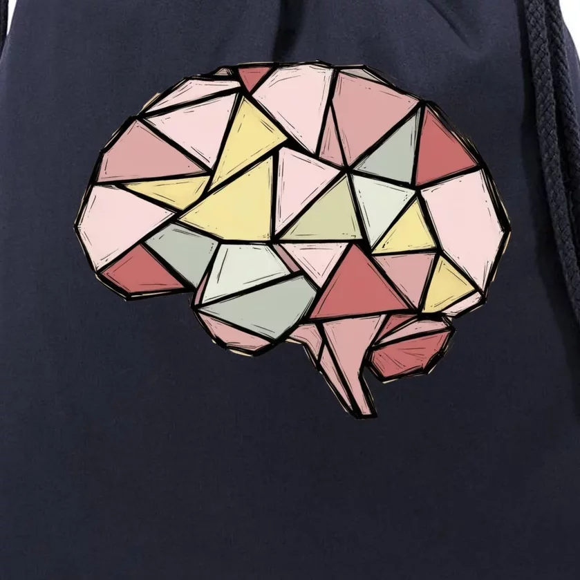 Geobrain Smart Geologists Shine Under Pressure Drawstring Bag